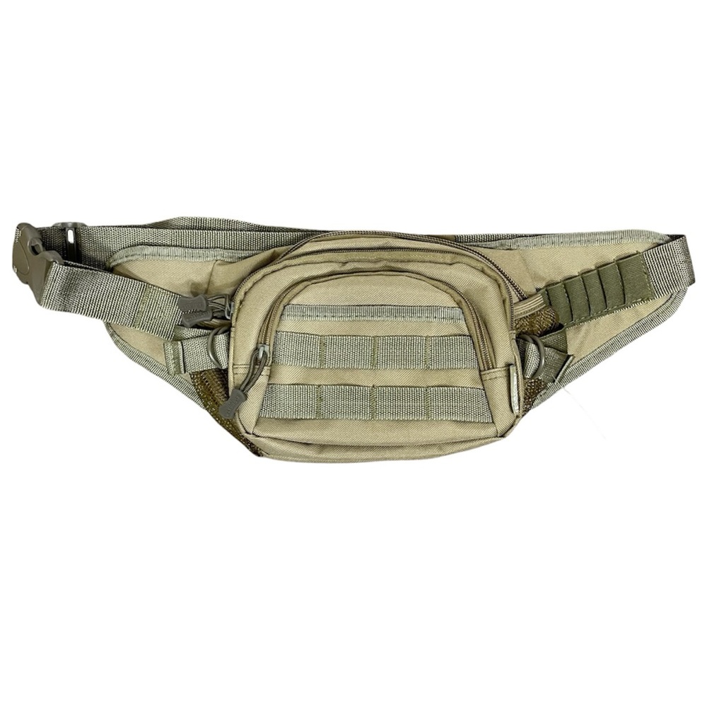 East West Tan Belt Bag Fanny Pack